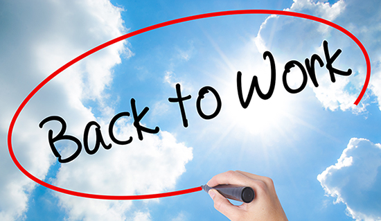 THE RETURN TO WORK – A NOTE OF CAUTION FOR EMPLOYERS
